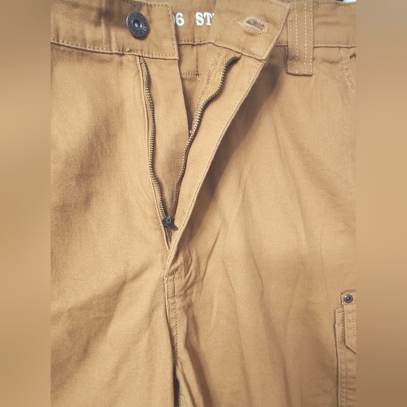 SMITH'S-STRETCH DUCK CANVAS CARGO WORK SHORT Color Cray Brown Size 40 - Picture 6 of 12